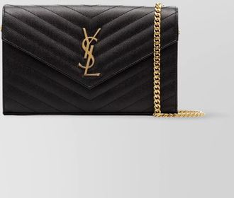 Saint Laurent cassandre leather shoulder bag