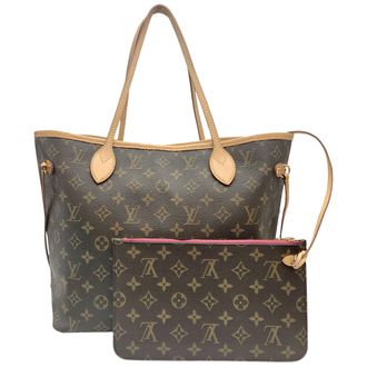 Louis Vuitton Monogram Brown Monogram Pivoine Monogram Pouch Tote Bag (Pre-Owned)