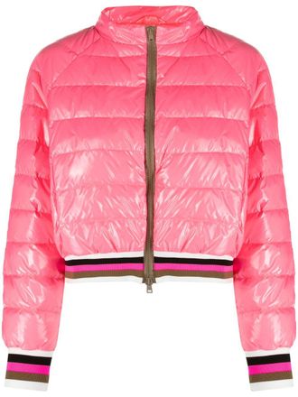 Herno Gewatteerd bomberjack - Roze