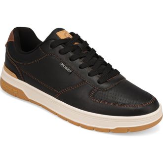 Dockers Frederick Lace-Up Sneaker in Black/British Tan at Nordstrom Rack, Size 10.5