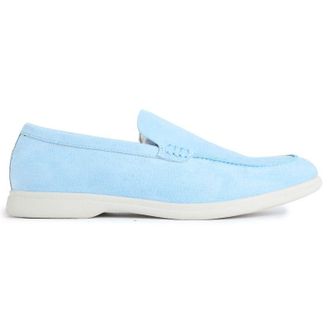 V.Gan Mens Cashew Vegan Suede Shoes - Blue - Size UK 11.5