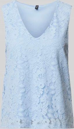 Vero Moda Regular Fit Tr&auml;gertop aus Baumwoll-Mix Modell HONEY in Hellblau, Gr&ouml;&szlig;e XS