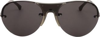 Linda Farrow DRIES VAN NOTEN DVN71 C3 Mens Sunglasses Yellow Size 60