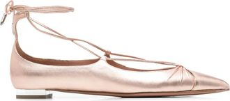 Aquazzura Ballerine in pelle - Rosa
