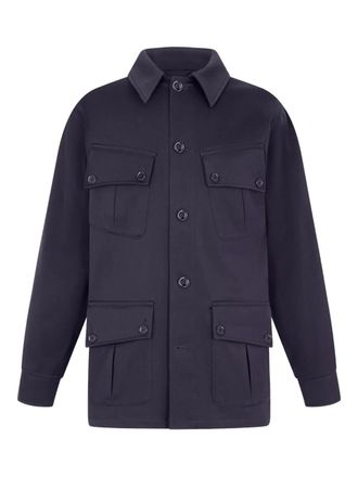 Fursac multi-pocket jacket - men - Cotton - M - Blue