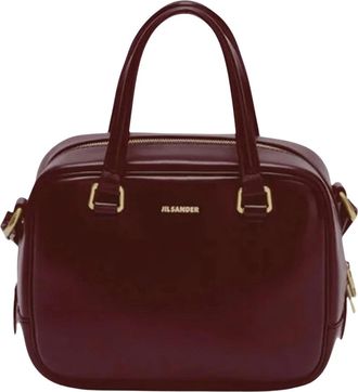 Jil Sander Borsa a Mano - Dames - Handtassen - Rood - ONE Size - Tassen