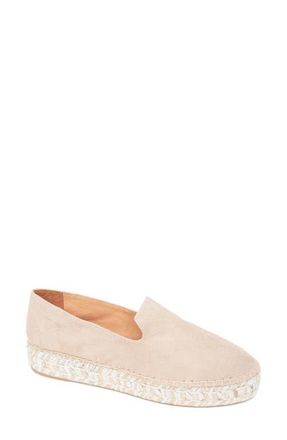 Patricia Green Avery Platform Epsadrille Flat in Beige at Nordstrom, Size 7