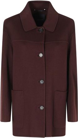 Max Mara Jassen, Dames, Rood, S, Wol, Giugno Jas
