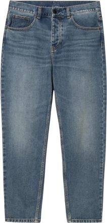 Carhartt Work in Progress Newel Pant - Heren - Loose Fit Jeans - Blauw - W31 - Katoen - Jeans