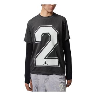 Nike Jordan (WMNS) Jordan Flight Girlfriend T-Shirt Anthracite IW1300-060