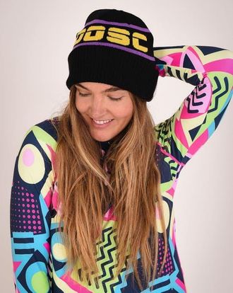 OOSC Apr&egrave;s Beanie - Black, Purple, Yellow in Black/purple/yellow at Nordstrom