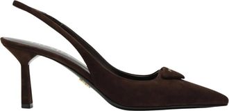 Prada Mujer, Zapatos, Marr&oacute;n, Talla: 37 1/2 EU