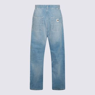 Carhartt Work in Progress Womens Jeans Light Blue True Washed _co