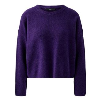 Oui Dames, Truien, Paars, Maat: M Wol