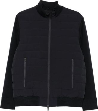 Emporio Armani Quilted Panel-sleeve Jacket