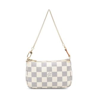 Louis Vuitton Pre-owned Handbags, female, White, Size: ONE SIZE Pre-owned Chain Handle Bag