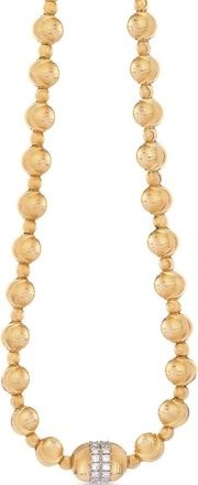 Officina Bernardi 18kt yellow gold Empire diamond necklace - women - Diamond/18kt Yellow Gold - 41