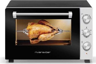 Riviera & Bar Riviera&bar - forno da banco 30l 1500w nero/acciaio inox - qfr300