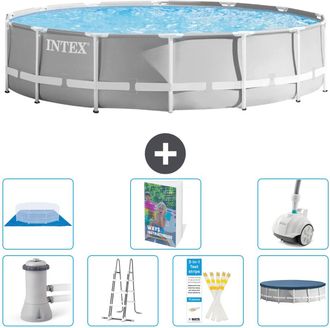 Intex Piscina Prism Frame Redonda - 427x107 Cm - 8-piezas S616