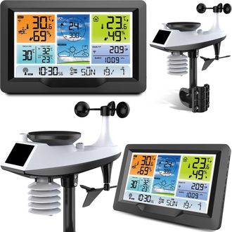 OEM Estaci&oacute;n Meteorol&oacute;gica Con Display Bd-905 Grafito
