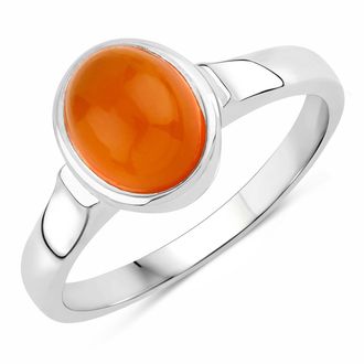 Rafaela Donata Womens Khushi Female Sterling Silver Ring - Size K