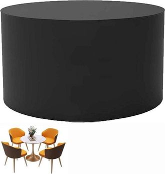 OEM Funda Para Muebles De Jard&iacute;n, Impermeable, Duradera, Tela Oxford 210d, 120 Cm X 75 Cm, A Prueba De Polvo E Impermeable, Muebles De Patio, Negro