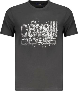 Cavalli Hombre, Camisetas, Negro, Talla: M
