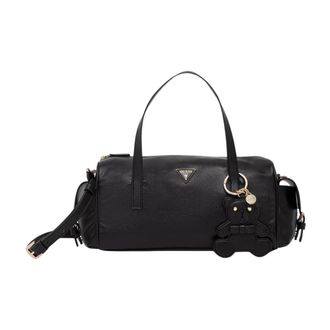 Guess Tassen, Dames, Zwart, ONE Size, Leer, Kassie Baguette Tas