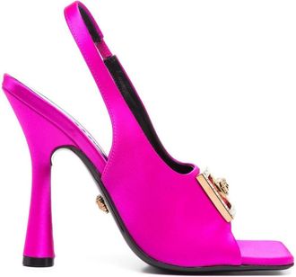 Versace Fuchsia Slingback Heels