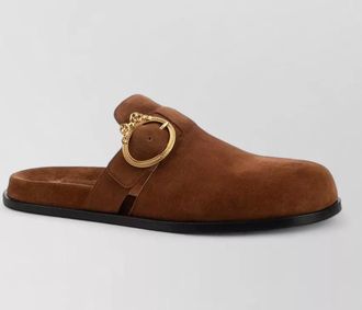 Dior leather mules