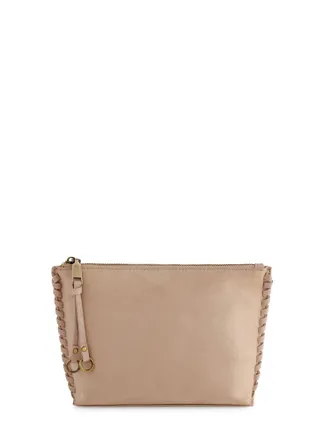 Shiraleah Piper Zip Pouch In Stone