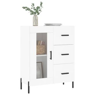 Berkfield Home Sideboard White 69.5x34x90 cm Engineered Wood