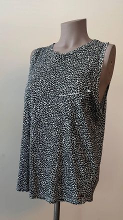 N:Philanthropy Womens Noir Tank Top In Leopard