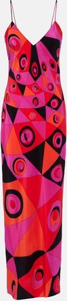 Pucci Occhi silk twill gown