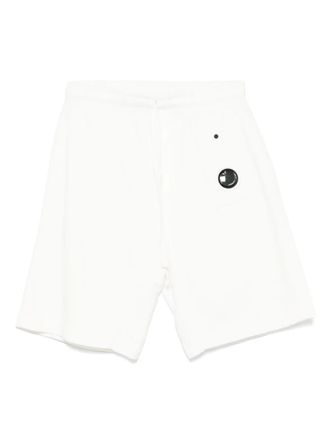 C.P. Company Lens-detail track shorts - men - Cotton - S - White