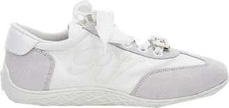 Roger Vivier Classic Low-Top Sneakers with Smooth Silhouette