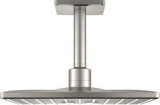 GROHE Rainshower SmartActive 310 Cube Hoofddouche - 31x31cm - 2 straalsoorten - plafondarm 14.2cm - supersteel