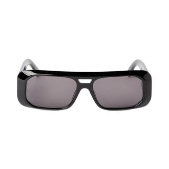 Palm Angels PERI102WILLOW1007 Rectangle Full Rim Sunglasses - Black
