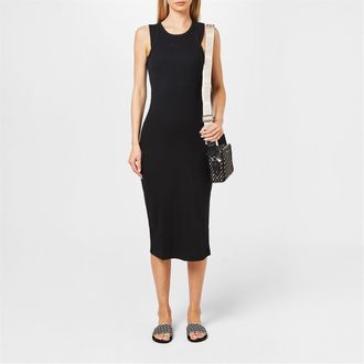 HUGO BOSS Womens Dress in Black 001 - Size Medium