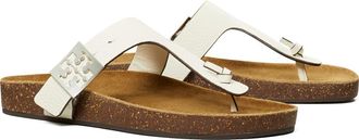 Tory Burch Mellow Thong Sandal in Blanc /Light Teak at Nordstrom, Size 10.5