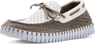 Ilse Jacobsen Tulip 3082 Womens Dress Flat Shoes Falcon : EU 40 (US Womens 10) M, Faux Leather