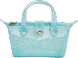 Stoney Clover Lane Jelly Pouchette Clear Crossbody Bag in Cotton Candy at Nordstrom