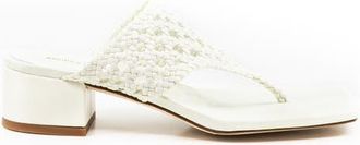 Andrea Gomez Brenda Sandal in Off White at Nordstrom, Size 40.5