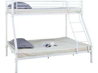 Habitat & Jardin Camas litera blanco 200 x 145 x 160 cm