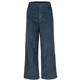 Stoic MMXX. Mora Cord Pants Wide Leg Freizeithose für Damen | blau