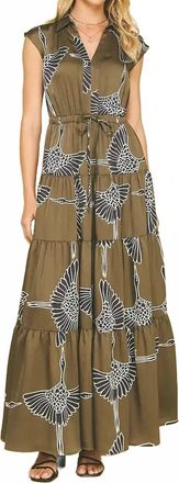 Pinch Design Lyra Maxi Dress In Mocha