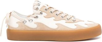 Bluemarble Kellys suede sneakers - men - Calf Suede/Fabric/Fabric/Rubber - 42 - Neutrals