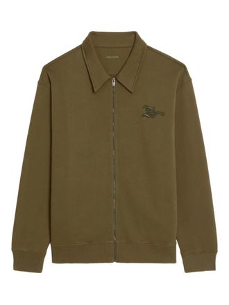 Zadig&Voltaire Moya zip-fastening sweater - Green