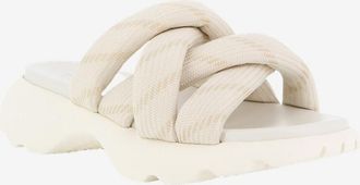 Moncler Offene Ripsband-Keilpantoletten Belay Knot