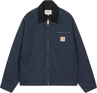 Carhartt Work in Progress OG Detroit Jacket - Heren - Zomerjassen - Blauw - XL - Katoen - Jassen